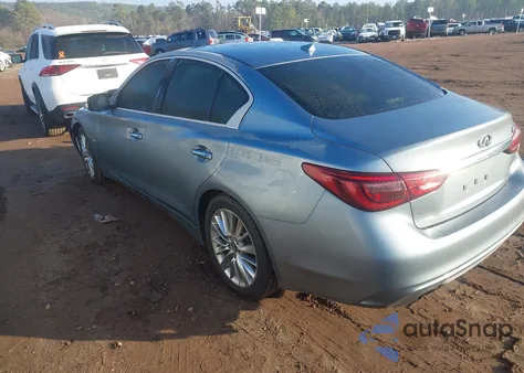 2018 Infiniti Q50 3.0T Luxe из США, поврежденный, VIN JN1EV7AP5JM352998